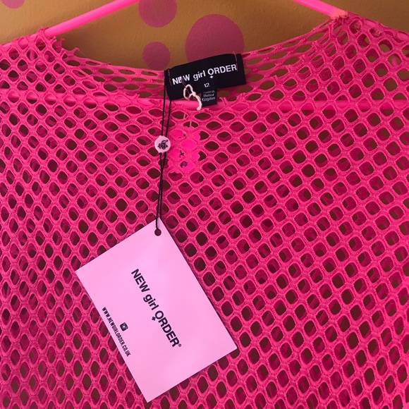 Neon fishnet maxi dress - Picture 3 of 3